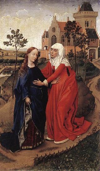 Rogier van der Weyden Visitation oil painting picture
